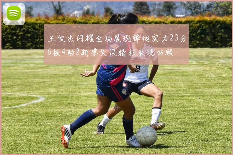 王俊杰闪耀全场展现锋线实力23分6板4助2断零失误精彩表现回顾
